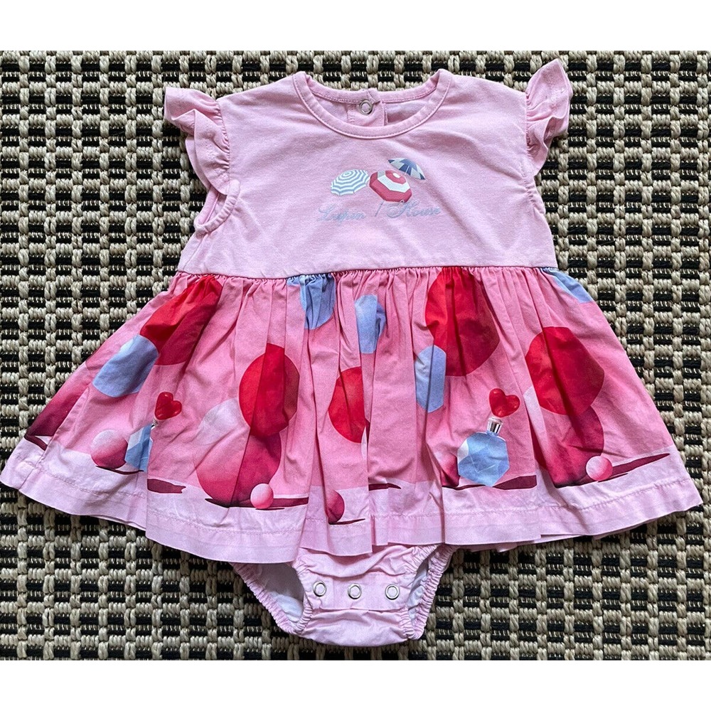 Lapin House Baby Girl Dress - Size 12m
